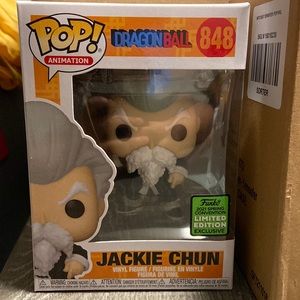 Dragon ball Jackie chun 2021 spring convention limited edition Funko pop #848